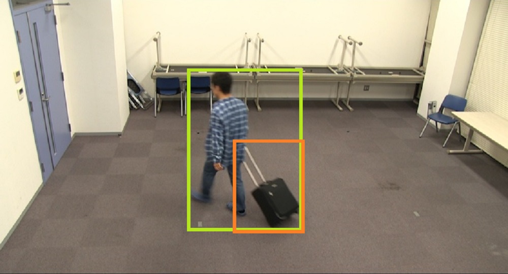 Person baggage position determination